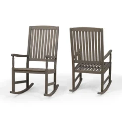 Christopher Knight Home Arcadia Outdoor Acacia Wood Rocking Chairs (Set Of 2) 23 Christopher Knight Home Arcadia Outdoor Acacia Wood Rocking Chairs (Set Of 2) -FurniVerse Store GUEST 76f95865 321f 461c 827d 0d7c5042fb4b