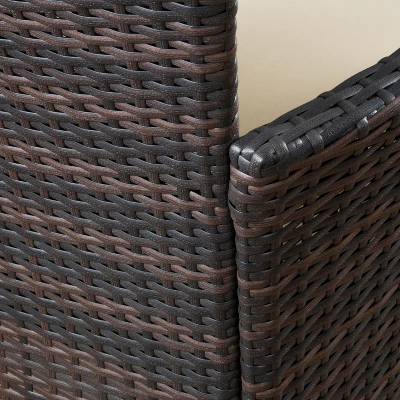 Christopher Knight Home Zain Outdoor Acacia Wood And Wicker 7 Piece Dining Set With Cushion 6 Christopher Knight Home Zain Outdoor Acacia Wood And Wicker 7 Piece Dining Set With Cushion - Image 6