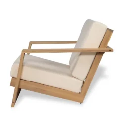 Christopher Knight Home Bennion Modern Acacia Wood Outdoor Accent Chair With Deep Seating -FurniVerse Store GUEST 784e6056 88fc 4eab bac3 0a1c81c609eb
