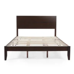 Queen Edgecombe Wooden Low-Profile Platform Bed - Christopher Knight Home -FurniVerse Store GUEST 7aef1022 054e 43d5 beb9 3e3f35e17e89