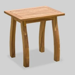 Nuna 2pc Acacia Wood Patio Rocking Chair Set - Teak/Cream - Christopher Knight Home -FurniVerse Store GUEST 80c7c87d 92d4 43e6 87b8 7c15e8312b68