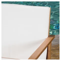 Luciano 4pc Acacia Wood Patio Chat Set With Cushions - Brown Patina - Christopher Knight Home -FurniVerse Store GUEST 834453bd 564f 4743 906b b02b7927fcaf