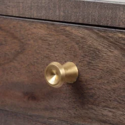 Bucyrus Rustic Glam Handcrafted Acacia Wood C Shaped Side Table Dark Brown/Gold - Christopher Knight Home -FurniVerse Store GUEST 83eab47b 20e9 4a62 91aa 0ce1b387f5f4