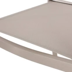 Otero 6pc Outdoor Aluminum Dining Set - Natural/Gray/Silver - Christopher Knight Home -FurniVerse Store GUEST 85a81184 9605 4353 9b1e ffd8901ff9de