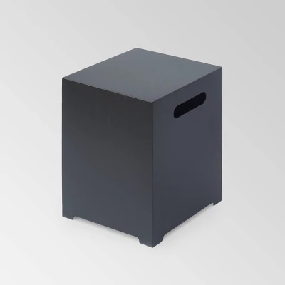 Comores 12pc Acacia U-Shaped Sectional Sofa Set With Fire Pit - Gray/Dark Gray - Christopher Knight Home 6 Comores 12pc Acacia U-Shaped Sectional Sofa Set With Fire Pit - Gray/Dark Gray - Christopher Knight Home - Image 6