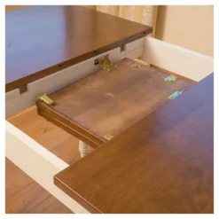 Clearwater Drop Leaf Dining Table Dark Oak/White - Christopher Knight Home -FurniVerse Store GUEST 88760bc1 aaa0 4269 a7ef 433631b1dcc8