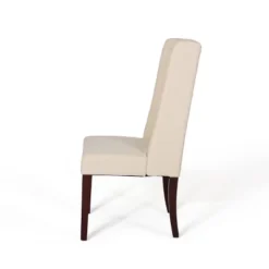 Set Of 2 Blount Wooden Dining Chairs With Fabric Cushions Beige/Natural Finish - Christopher Knight Home 16 Set Of 2 Blount Wooden Dining Chairs With Fabric Cushions Beige/Natural Finish - Christopher Knight Home -FurniVerse Store GUEST 8879e4c9 7cf3 4200 948a d31b6881b191