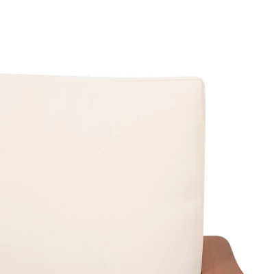 Temecula 2pk Outdoor Acacia Wood Club Chairs With Cushions - Brown Patina/Cream - Christopher Knight Home 7 Temecula 2pk Outdoor Acacia Wood Club Chairs With Cushions - Brown Patina/Cream - Christopher Knight Home - Image 7