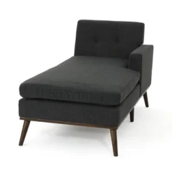 Stormi Mid-Century Modern Fabric Chaise Lounge - Christopher Knight Home -FurniVerse Store GUEST 8ab625ba e940 4cbe b80e f43096cf6f7c