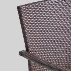 5pc Didicas Wood Wicker Patio Dining Set Teak - Christopher Knight Home -FurniVerse Store GUEST 8b2dc5c6 1124 4882 a937 bbcea722c2b0