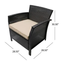 Christopher Knight Home Lucia Outdoor Wicker 7 Seater Sofa And Club Chair Chat Set With 50,000BTU Fire Pit 14 Christopher Knight Home Lucia Outdoor Wicker 7 Seater Sofa And Club Chair Chat Set With 50,000BTU Fire Pit -FurniVerse Store GUEST 8bcdef48 5831 4d9d a651 e88f1cafc9fd 2