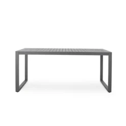 Christopher Knight Home Navan Outdoor 70" Aluminum Rectangular Dining Table -FurniVerse Store GUEST 8d8f9d82 9b2f 49c8 b433 39c86fee41b0