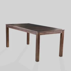 Manila Rectangle Acacia Wood Dining Table Dark Brown - Christopher Knight Home: Weather-Resistant, Seats 6 -FurniVerse Store GUEST 8ecbcc7c 2b0b 4136 b3e1 cc9249aed78e