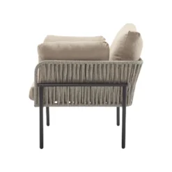 Christopher Knight Home Alma 36" Outdoor Rattan Weave Iron Club Chair With Plush Cushions (Set Of 2) -FurniVerse Store GUEST 8f09fd3b 63ee 47e3 a858 b53943390877