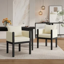 Christopher Knight Home Diana Modern Rubberwood Linen Upholstered Armchairs (Set Of 2) -FurniVerse Store GUEST 90817050 4410 419f 889b 59cf91641587