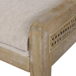 Christopher Knight Home Set Of 2 Maurers Cane And Wood Upholstered Dining Chairs Beige/Natural -FurniVerse Store GUEST 90fe4d95 2daf 4e77 b92f 3fcf9521e5bc