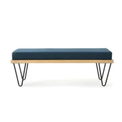 Elisha Industrial Modern Bench - Christopher Knight Home -FurniVerse Store GUEST 92f12b77 87fe 40c8 8b39 a1a7d2921e38