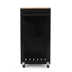 Telfair Kitchen Cart With Wheels - Christopher Knight Home -FurniVerse Store GUEST 959248cb 61a9 4855 8fda 2ba339cd424e