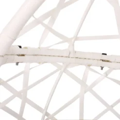 Los Alamitos Indoor/Outdoor Wicker Hanging Chair With 8' Chain - White/Blue - Christopher Knight Home 13 Los Alamitos Indoor/Outdoor Wicker Hanging Chair With 8' Chain - White/Blue - Christopher Knight Home -FurniVerse Store GUEST 96474cab eed6 47d8 aa4b abaa28474237