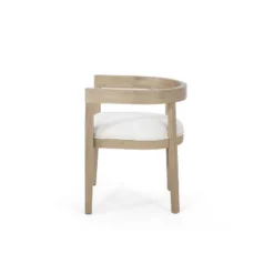 Christopher Knight Home Set Of 2 Ladieu Fabric And Wood Tub Dining Chairs -FurniVerse Store GUEST 97145c17 bc6f 436b b1bb 501a3f03771a