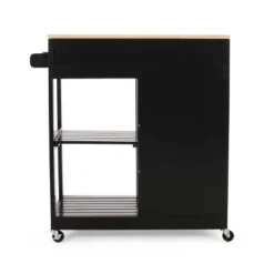 Telfair Kitchen Cart With Wheels - Christopher Knight Home -FurniVerse Store GUEST 9a3fa1c0 3b22 49dd a161 07a0ffd0aecf