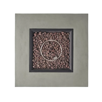 Christopher Knight Home Layla Patio 5 Pieces Aluminum Seating Sets With Firepit, Black/Gray 9 Christopher Knight Home Layla Patio 5 Pieces Aluminum Seating Sets With Firepit, Black/Gray - Image 9