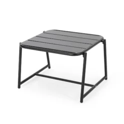 Christopher Knight Home Cowan Outdoor Side Table Iron Matte -FurniVerse Store GUEST 9bc972e5 06c2 4cc5 8b15 3c2e0e5257bd