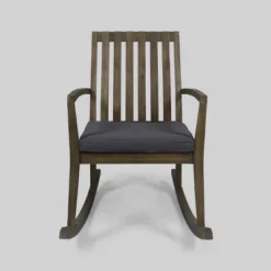 Colmena Acacia Patio Wood Rustic Rocking Chair - Christopher Knight Home -FurniVerse Store GUEST 9be813d9 5124 4e0c bb8f 9eaabec1de47