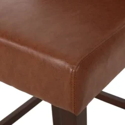 Set Of 2 Bayliss Contemporary Wingback Barstools - Christopher Knight Home -FurniVerse Store GUEST 9cd19122 61e6 49e7 bf34 d005d40286ee