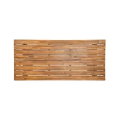 Christopher Knight Home Penelope Rustic 7 Piece Outdoor Acacia Wood Slatted Dining Set With Rattan Table -FurniVerse Store GUEST 9d17fc2e 94af 43ce 9362 c9a54a6bba80 1