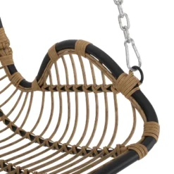 Christopher Knight Home Arruda Outdoor Wicker Porch Swing With Cushions -FurniVerse Store GUEST 9f7c998c 985b 4191 b274 7466d0587492