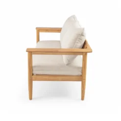 Christopher Knight Home Kara 61" Outdoor Acacia Wood Loveseat With Water-Resistant Cushions And Slat Open Back 12 Christopher Knight Home Kara 61" Outdoor Acacia Wood Loveseat With Water-Resistant Cushions And Slat Open Back -FurniVerse Store GUEST a0018ecf 2c00 433a 97c2 371cae91bbbd