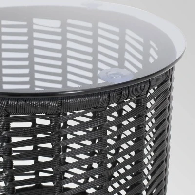 Boynton Wicker Side Table - Christopher Knight Home 2 Boynton Wicker Side Table - Christopher Knight Home - Image 2