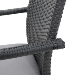 Corsica Set Of 2 Wicker Dining Chair With Cushions - Gray - Christopher Knight Home 17 Corsica Set Of 2 Wicker Dining Chair With Cushions - Gray - Christopher Knight Home -FurniVerse Store GUEST a1ccb04e 1525 4512 ad90 fe0856028a5c
