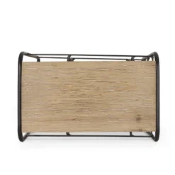 Rauser Modern Industrial 6 Bottle Tabletop Wine Rack Natural/Black - Christopher Knight Home 9 Rauser Modern Industrial 6 Bottle Tabletop Wine Rack Natural/Black - Christopher Knight Home -FurniVerse Store GUEST a23ad354 aa3c 431b 84ef c8649b269c3e