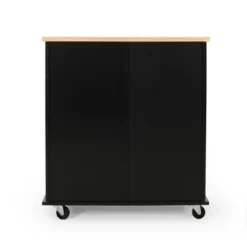 Provence Contemporary Kitchen Cart With Wheels - Christopher Knight Home -FurniVerse Store GUEST a2dd5c9f 12b2 42d6 adc8 1f6e4e71761d