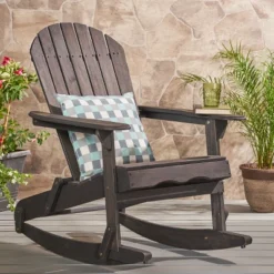 Christopher Knight Home Cartagena Outdoor Acacia Wood Adirondack Rocking Chair 16 Christopher Knight Home Cartagena Outdoor Acacia Wood Adirondack Rocking Chair -FurniVerse Store GUEST a2e1febb 0474 44a6 b0d6 1e11db4451a3