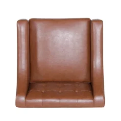 Deanna Contemporary Faux Leather Tufted Accent Chair - Christopher Knight Home 13 Deanna Contemporary Faux Leather Tufted Accent Chair - Christopher Knight Home -FurniVerse Store GUEST a2ec7bdf 5ead 4c05 a4c2 424b531231bb