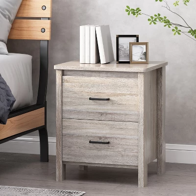 Modern 3-Drawer Dresser Chest Wooden Dresser Tower-Christopher Knight Home 3 Modern 3-Drawer Dresser Chest Wooden Dresser Tower-Christopher Knight Home - Image 3