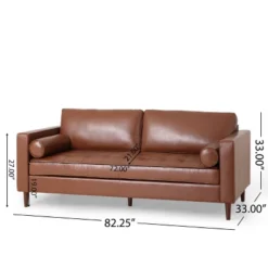 Malinta Contemporary Tufted 3 Seater Sofa - Christopher Knight Home -FurniVerse Store GUEST a41384b7 e025 4cf1 90ea e9a500d0aefb