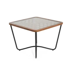 Christopher Knight Home Tierney Industrial Tempered Glass And Metal Square Coffee Table With Geometric Pattern 9 Christopher Knight Home Tierney Industrial Tempered Glass And Metal Square Coffee Table With Geometric Pattern -FurniVerse Store GUEST a50a5a0a 79f2 49fd 929e f0dc43e974e8
