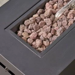 Thasos 10pc Acacia U-Shaped Farmhouse Sectional Sofa Set With Fire Pit - Gray - Christopher Knight Home -FurniVerse Store GUEST a5327f6d 9909 4287 a252 6f8458a6ee3b 1