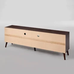 2pc Daru Mid-Century Entertainment Center Set Walnut - Christopher Knight Home -FurniVerse Store GUEST a72c2037 3cca 4bce ae56 c8518ea7dedb