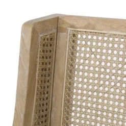 Christopher Knight Home Set Of 2 Maurers Cane And Wood Upholstered Dining Chairs Beige/Natural -FurniVerse Store GUEST a8d0e2f8 ac2d 4705 861a bfea10a122f8