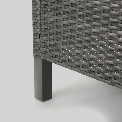 Cypress 2pk Wicker Dining Chairs - Christopher Knight Home 2 Cypress 2pk Wicker Dining Chairs - Christopher Knight Home - Image 2