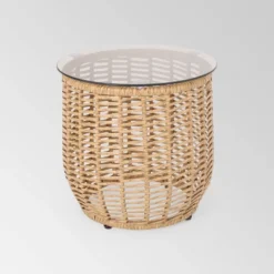Boynton Wicker Side Table - Christopher Knight Home 11 Boynton Wicker Side Table - Christopher Knight Home -FurniVerse Store GUEST acc95170 5a38 4975 a7ab 817da7f4f0c5