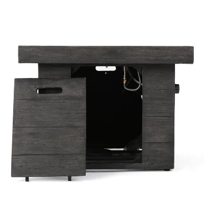 Christopher Knight Home Raina Outdoor Wicker 5 Piece Club Chair And Fire Pit Set With Cushion 7 Christopher Knight Home Raina Outdoor Wicker 5 Piece Club Chair And Fire Pit Set With Cushion - Image 7