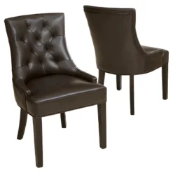 Set Of 2 Hayden Tufted Dining Chairs - Christopher Knight Home -FurniVerse Store GUEST ad9e7688 f2ec 4884 8e17 caf6aa1528eb