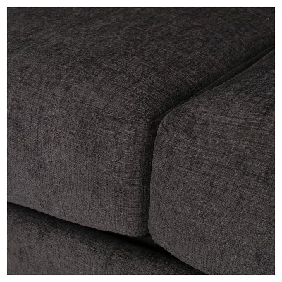Burkehaven Contemporary Fabric 3 Seater Nailhead Trim Sofa Gray/Dark Brown - Christopher Knight Home 7 Burkehaven Contemporary Fabric 3 Seater Nailhead Trim Sofa Gray/Dark Brown - Christopher Knight Home - Image 7