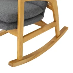 Braant Mid-Century Fabric Rocker - Christopher Knight Home -FurniVerse Store GUEST b00636a8 a6c5 4c34 b9cf 16216dd651a3